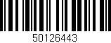 Código de barras (EAN, GTIN, SKU, ISBN): '50126443'
