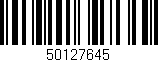 Código de barras (EAN, GTIN, SKU, ISBN): '50127645'