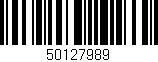 Código de barras (EAN, GTIN, SKU, ISBN): '50127989'