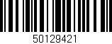 Código de barras (EAN, GTIN, SKU, ISBN): '50129421'