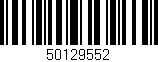 Código de barras (EAN, GTIN, SKU, ISBN): '50129552'