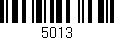 Código de barras (EAN, GTIN, SKU, ISBN): '5013'