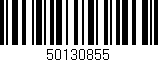 Código de barras (EAN, GTIN, SKU, ISBN): '50130855'