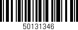 Código de barras (EAN, GTIN, SKU, ISBN): '50131346'
