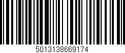 Código de barras (EAN, GTIN, SKU, ISBN): '5013138669174'