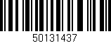 Código de barras (EAN, GTIN, SKU, ISBN): '50131437'