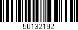 Código de barras (EAN, GTIN, SKU, ISBN): '50132192'