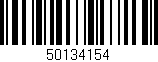 Código de barras (EAN, GTIN, SKU, ISBN): '50134154'
