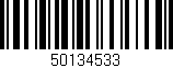 Código de barras (EAN, GTIN, SKU, ISBN): '50134533'