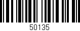 Código de barras (EAN, GTIN, SKU, ISBN): '50135'