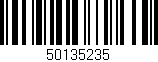 Código de barras (EAN, GTIN, SKU, ISBN): '50135235'