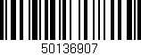 Código de barras (EAN, GTIN, SKU, ISBN): '50136907'