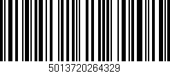 Código de barras (EAN, GTIN, SKU, ISBN): '5013720264329'