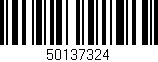 Código de barras (EAN, GTIN, SKU, ISBN): '50137324'