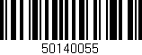 Código de barras (EAN, GTIN, SKU, ISBN): '50140055'