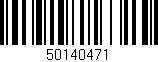 Código de barras (EAN, GTIN, SKU, ISBN): '50140471'
