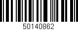 Código de barras (EAN, GTIN, SKU, ISBN): '50140862'