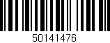 Código de barras (EAN, GTIN, SKU, ISBN): '50141476'