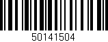 Código de barras (EAN, GTIN, SKU, ISBN): '50141504'