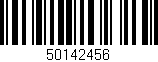 Código de barras (EAN, GTIN, SKU, ISBN): '50142456'