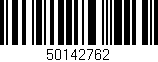 Código de barras (EAN, GTIN, SKU, ISBN): '50142762'