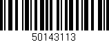 Código de barras (EAN, GTIN, SKU, ISBN): '50143113'