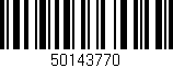 Código de barras (EAN, GTIN, SKU, ISBN): '50143770'