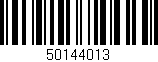 Código de barras (EAN, GTIN, SKU, ISBN): '50144013'