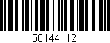 Código de barras (EAN, GTIN, SKU, ISBN): '50144112'