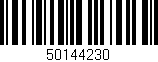 Código de barras (EAN, GTIN, SKU, ISBN): '50144230'