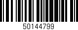 Código de barras (EAN, GTIN, SKU, ISBN): '50144799'