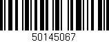 Código de barras (EAN, GTIN, SKU, ISBN): '50145067'