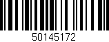 Código de barras (EAN, GTIN, SKU, ISBN): '50145172'
