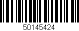 Código de barras (EAN, GTIN, SKU, ISBN): '50145424'