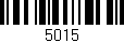 Código de barras (EAN, GTIN, SKU, ISBN): '5015'