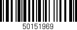 Código de barras (EAN, GTIN, SKU, ISBN): '50151969'