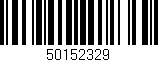 Código de barras (EAN, GTIN, SKU, ISBN): '50152329'