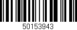 Código de barras (EAN, GTIN, SKU, ISBN): '50153943'