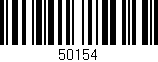 Código de barras (EAN, GTIN, SKU, ISBN): '50154'