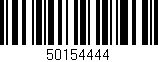 Código de barras (EAN, GTIN, SKU, ISBN): '50154444'