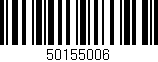 Código de barras (EAN, GTIN, SKU, ISBN): '50155006'