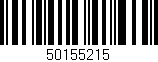 Código de barras (EAN, GTIN, SKU, ISBN): '50155215'