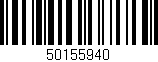 Código de barras (EAN, GTIN, SKU, ISBN): '50155940'