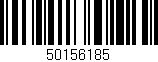 Código de barras (EAN, GTIN, SKU, ISBN): '50156185'