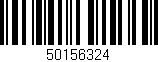 Código de barras (EAN, GTIN, SKU, ISBN): '50156324'