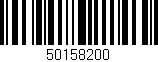 Código de barras (EAN, GTIN, SKU, ISBN): '50158200'