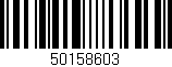 Código de barras (EAN, GTIN, SKU, ISBN): '50158603'