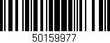 Código de barras (EAN, GTIN, SKU, ISBN): '50159977'