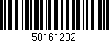 Código de barras (EAN, GTIN, SKU, ISBN): '50161202'