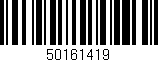 Código de barras (EAN, GTIN, SKU, ISBN): '50161419'